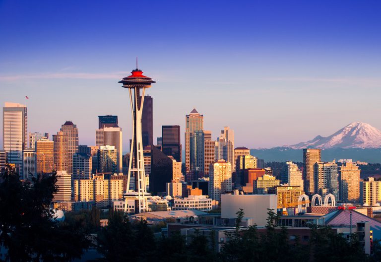 Seattle - best student cities to study in the USA